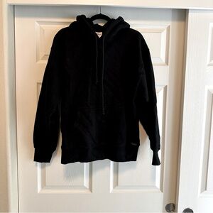 Aritzia TNA Boyfriend Fit Sweatsuit Set Size M Black